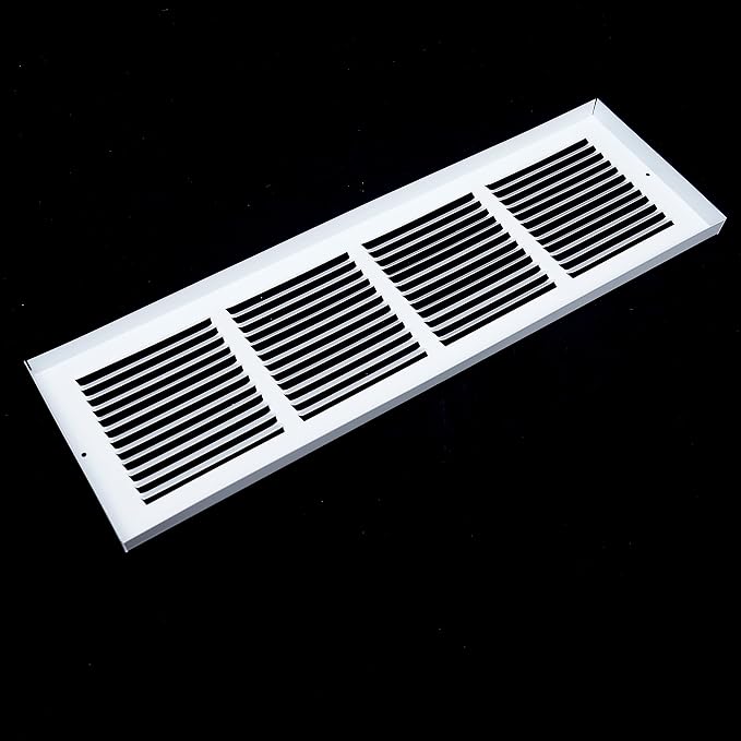 2 Pack] Fits 14x6 Duct Opening | Steel Baseboard Return Air Grille by Handua | - Image 4