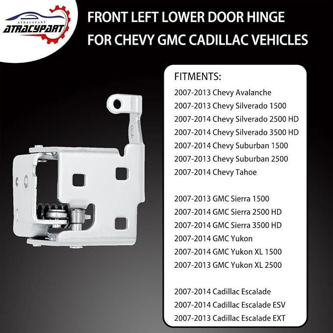 Lower Door Hinge Front Left Driver Side | - Image 3