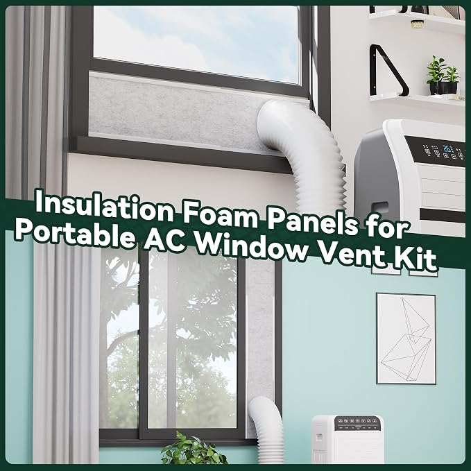Flehomo Window AC Insulation Foam Panels - Image 9