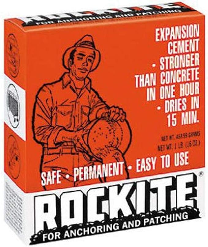 HARTLINE 10001 Rockite Expansion Cement 15 Min 1 Lb by Unknown