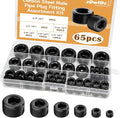65PCS 6 Size 1/16" 1/8" 1/4" 3/8" 1/2" 3/4" NPT Pipe Fittings by zDwfDc