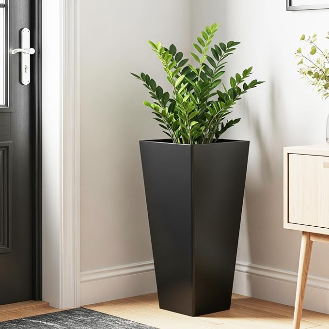 Worth Garden Large 28 in.Tall Planters Set of 2 - Image 7