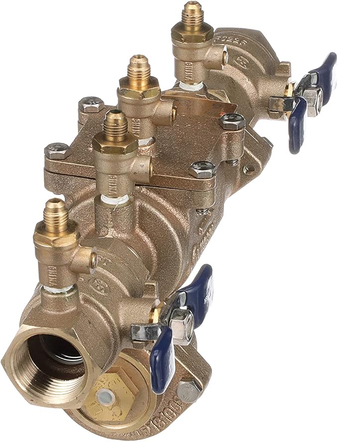 Febco LF860 Series 1" Lead-Free Bronze Reduced Pressure Zone Backflow Preventer - Image 10
