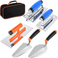 6pcs Concrete Hand Tools Set Masonry Tools Includes Stainless Steel Concrete by MorningRo