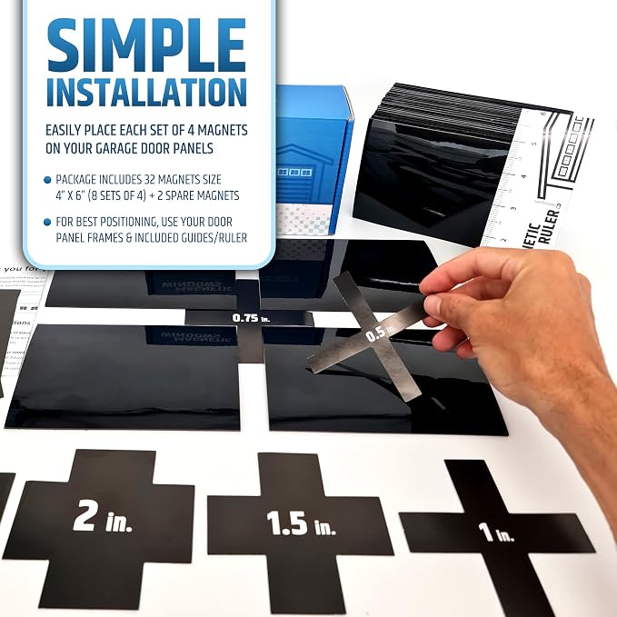 Strong & Glossy Magnetic Garage Door Windows - Image 5