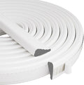 Kneelisa Wedge-Shape Window Weather Stripping Door Frame Seal 196” White | by KNEELISA
