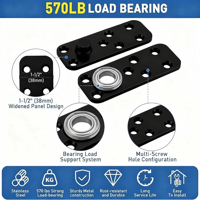 Heavy Duty Pivot Hinge Hidden Door Hinge - Image 3