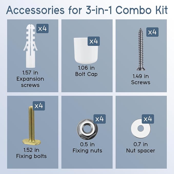 RV Toilet Seal & 3 Inch Socket Floor Flange Kit - Image 7