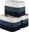 OIASKET Storage Basket for Organizing, Woven Baskets for Storage, Rectangle by OIASKET