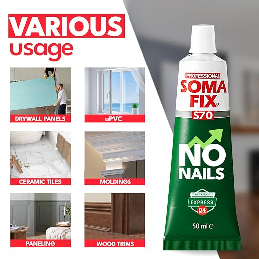 Liquid Nail - Weatherproof Mounting & Construction Adhesive | Super Glue - Image 2