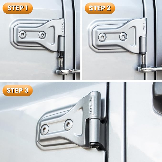 Door Hinge Nuts Replacement Screws - Image 3
