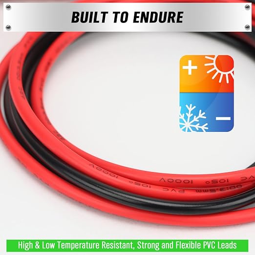 SWANLAKE 11-Piece Multimeter Test Leads Set, CAT III 1000V 20A Multimeter Probes - Image 5