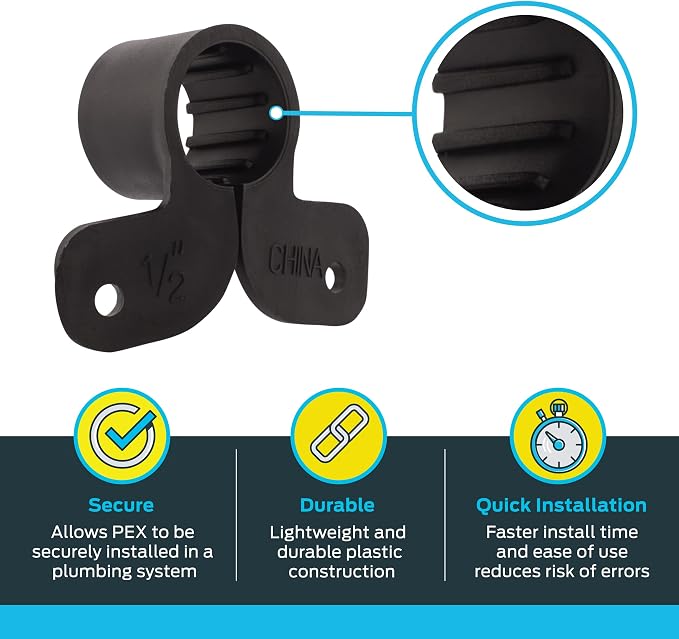SharkBite 1/2 Inch Suspension Clamp, PEX Pipe - Image 3