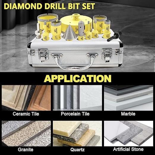 Diamond Core Drill Bits Set 12PCS - Image 4