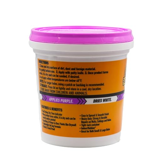 Gorilla High Performance Wall Repair, 32 oz Tub, Dries White | Spackling and - Image 9
