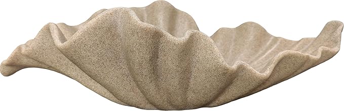 12" Decorative Bowl decor, Modern Home Decoration Scallop Bowl, Fashion Key Bowl by DecorativeBowl