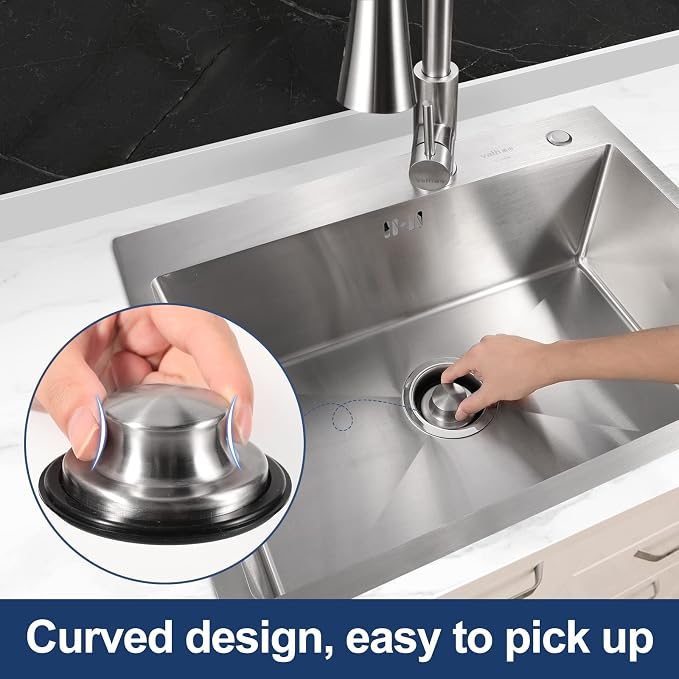 RQYEKDO 3-1/2 Inch Stainless Sink Stopper - Image 5