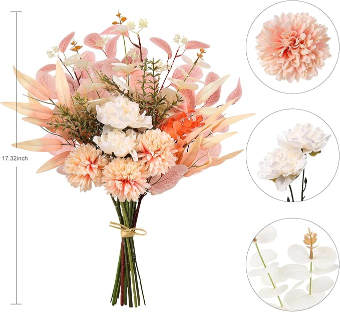 Fake Artificial Flowers Bouquet - Image 2