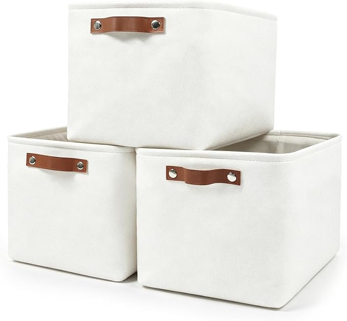 Storage Bins Large Fabric Storage Baskets by Bagnizer
