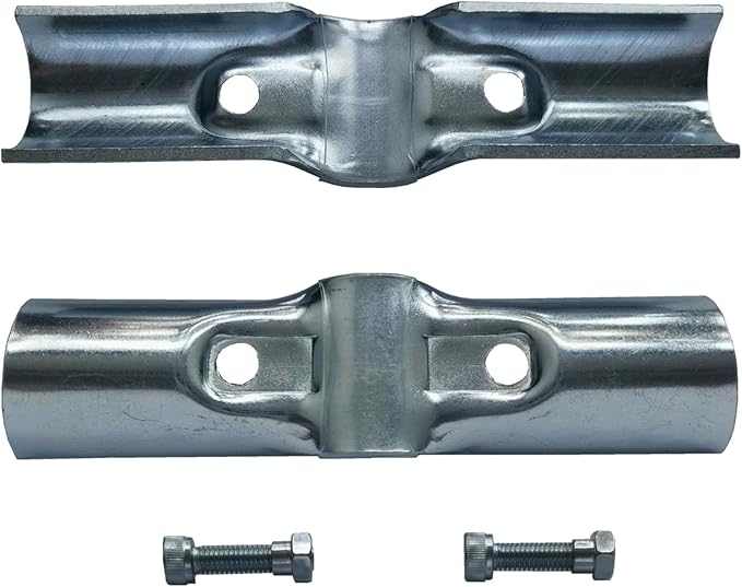 4 PCS 180 Degree Structural End Rail Clamps Fit - Image 4