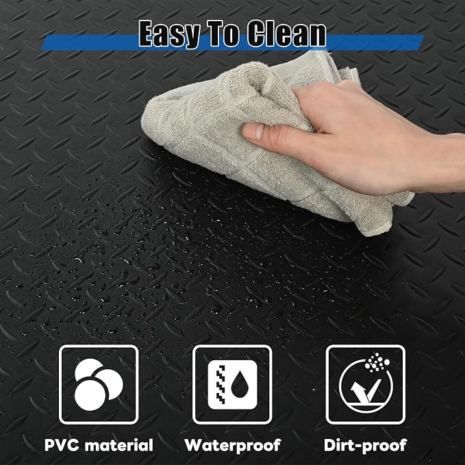 tonchean 3' x 7' Anti Fatigue Mats Industrial Extra Thick 15/16" - Image 4