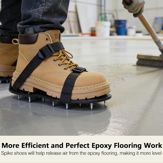 Epoxy Spike Shoes for Epoxy Flooring, Epoxy Garage Floor Coating Kit | - Image 2