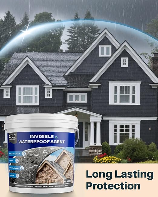 Transparent Waterproof Sealant, 282oz Clear Transparent Waterproof Coating - Image 7
