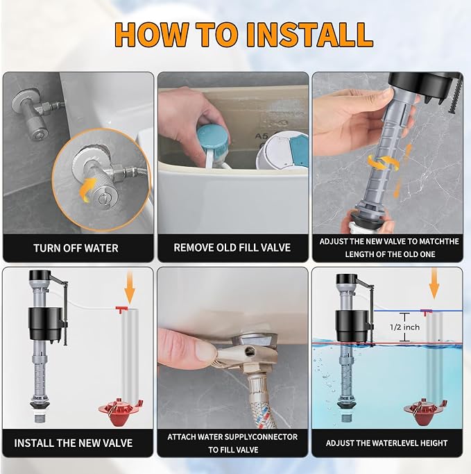 Universal Toilet Repair Kit - Image 5