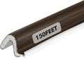 BBTO Weather Stripping Door Window Seal V-Shaped Foam Kerf, 150 Feet, by BBTO
