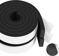 13Ft Foam Tapes Self Adhesive Foam Seal Strips 2In x 1/2In x 6.5Ft Each Roll by MYFAMIREA