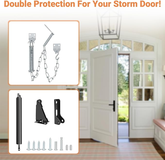 Storm Door Closer, Heavy Duty Screen Door Closers - Image 6