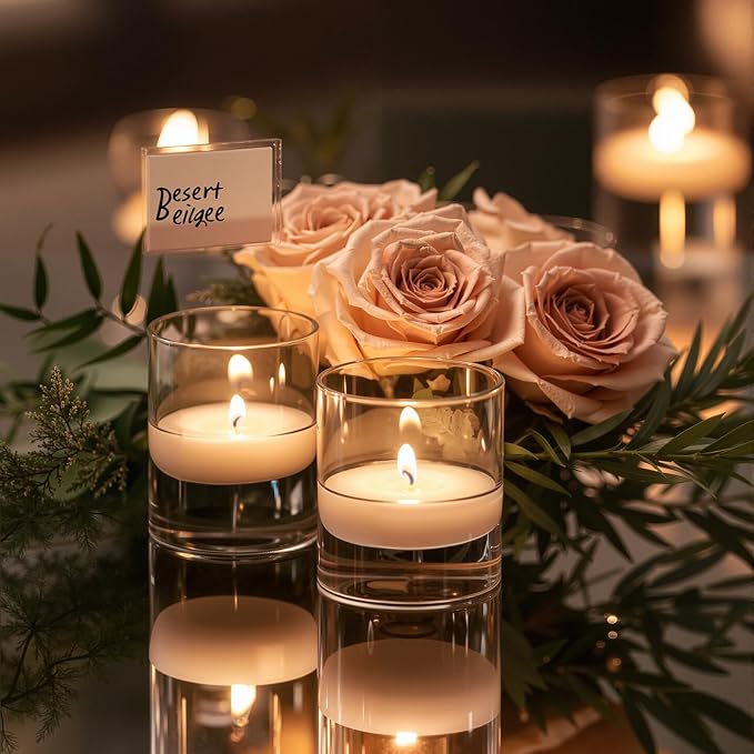 12pcs 4 Inch Clear Glass Cylinder Vases - Image 7