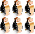 6 Pack Rubber Cushion Pipe Strut Clamps, 1-5/8" OD, Heat Resistant, Easy by LBGProducts