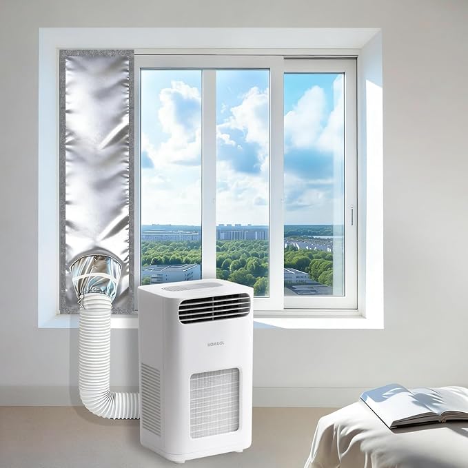 420D High Density Portable AC Window Seal Kit, Claw-Proof Pet Friendly Fabric - Image 5