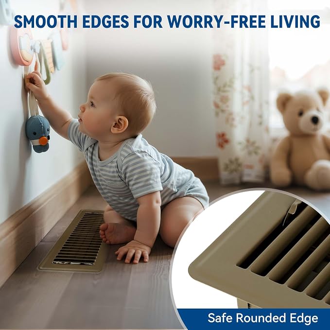 4" x 12" Floor Register Vent Covers 10-Pack - Image 3