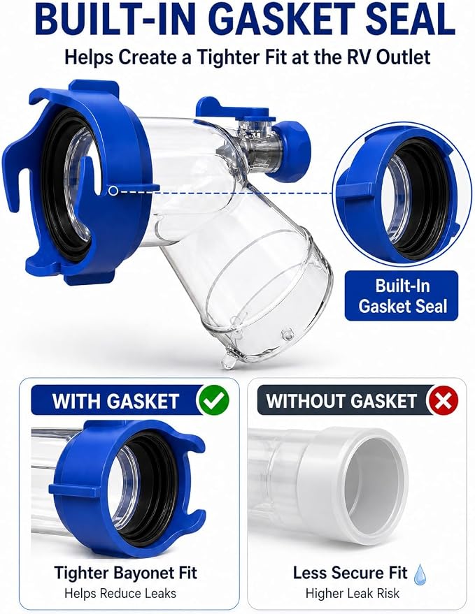 RV Tank Rinser, Reverse Flush Adapter - Image 6