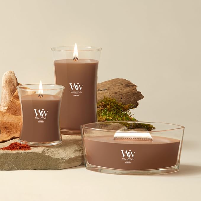 WoodWick Humidor Gifts for Women and Men, 21.5 oz Large Hourglass Candle - Image 8