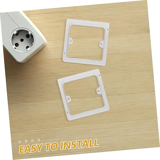 VILLCASE 4pcs Electrical Box Extender 86-Type Outlet Box Extension Ring and - Image 5
