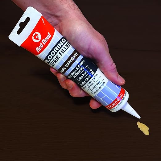 Red Devil 056070 Flooring Repair Filler, 5 oz., Dark Mahogany, 4 Pack - Image 5