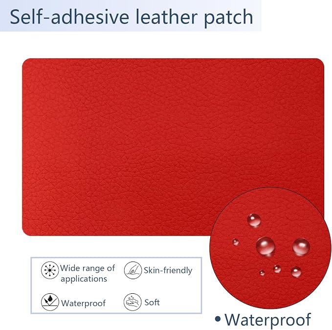 Self Adhesive Leather Repair Patch, 8×12 Inch Sofa Leather Repair Patch - Image 3