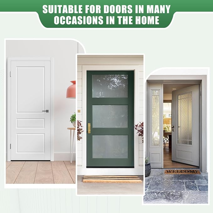 Door Draft Stopper, Cuttable Concealed Kerf/Channel Fit Under Door Seal - Image 5