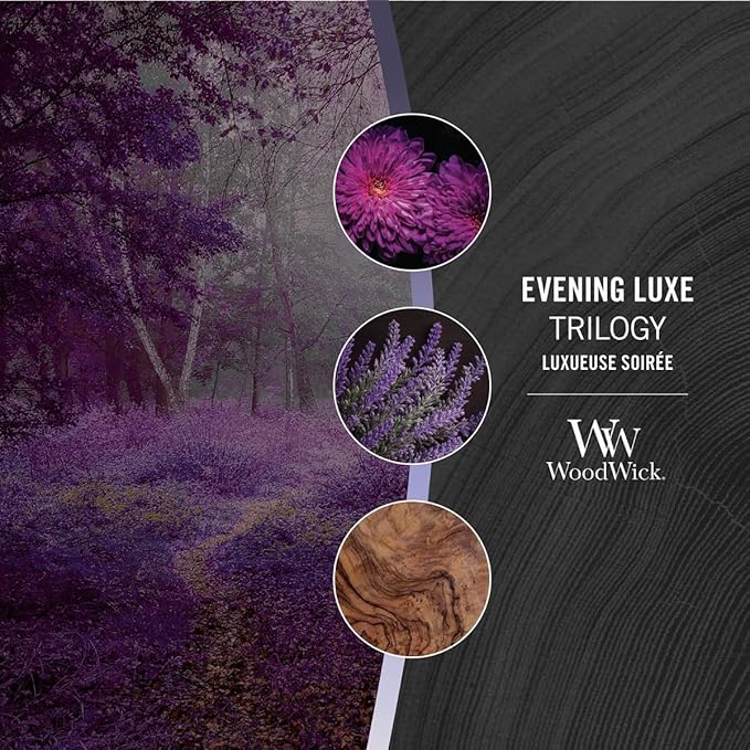WoodWick Ellipse Candle Evening Luxe Trilogy 16 oz. - Image 4