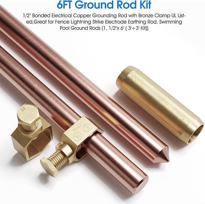 6ft Ground Rod Kit - Image 3