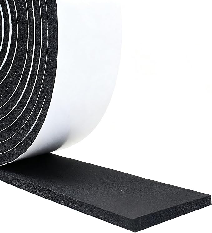 DGSL Foam Weather Stripping, 13Ft Door Window Seal Tape | Self Adhesive by DGSL