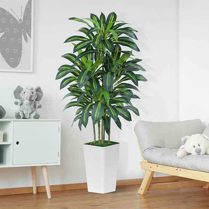 6FT Artificial Dracaena Tree - Image 8