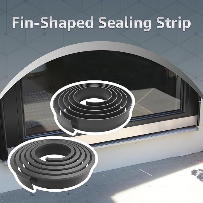 2Pcs Replacement for Andersen Storm Door Botton Sweep Fin Weatherstrip | - Image 3