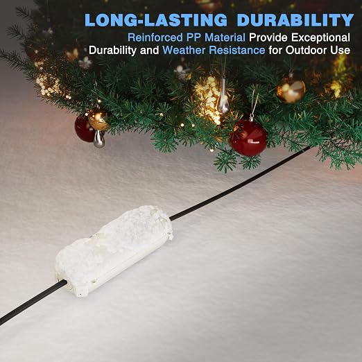 3 Pack Outdoor Extension Cord Waterproof Cover, - Image 7