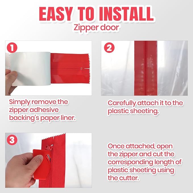 Heavy-Duty Dust Zippers - Image 6