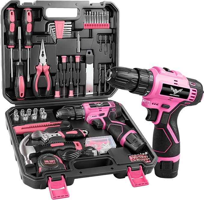 JENABOM Drill Set, 151-Piece Home Tool Set by JENABOM