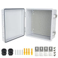 Electrical Junction Box, IP67 Waterproof Outdoor Box ABS Plastic Enclosure by Qukipet